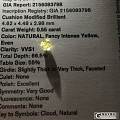 【GIA黄钻现货】 0.55ct Fancy Intense Yellow ...