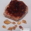 看图说话：教你一眼区分出上色黄水晶，紫晶加热后的黄水晶和天然黄水晶！