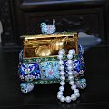 阿拉伯土豪的超豪华纯银首饰盒和金葫芦
