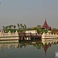 缅甸--曼德勒皇宫外景