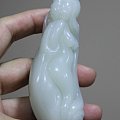 和田白玉【玉友园】168克“贵妃出浴”