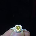 1.01CT Fancy Deep Yellow 很少见的深黄彩 Harry...