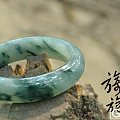 【旖旎流年】冰糯飘蓝花镯圈57.7