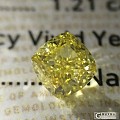 【艳彩黄黄钻】1.21ct Fancy Vivid Yellow VS1 E...