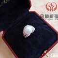 18K珍珠戒指镶嵌加工定制