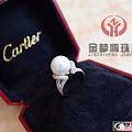 18K珍珠戒指镶嵌加工定制