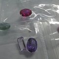 几个碧玺裸石+紫晶
