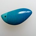美丽的蓝色小美人鱼之硅化孔雀石（凤凰石Chrysocolla）