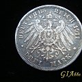 德国符腾堡1911年银婚纪念银币