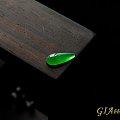 ◆传世◆----天然翡翠阳绿水滴+收藏级挂件