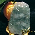 冰种飘花 年年有余 A货 挂件 送证书（1500元）