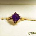 我自己设计的限量版紫水晶戒指