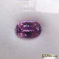紫锂辉石中的极品 天然深粉紫色 椭圆形 12x17mm 14.85克拉 与大...