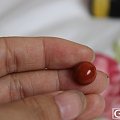 【美美上东】南红柿子红戒面 论坛价280