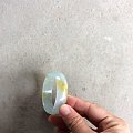 玻璃种黄翡玉镯 9000