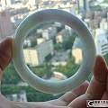 ～～～～翡翠(A货)--斯文--春彩55MM圈口