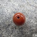 南红玛瑙-九口满肉柿子红散珠/桶珠/配珠/勒子-15mm