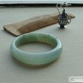 翡翠(A货)--鸭蛋绿--60MM圈口