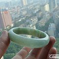 翡翠(A货)--鸭蛋绿--60MM圈口