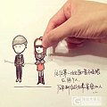 分享插画 《来自星星的你》