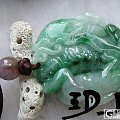 【无艳·扉玥】1.9糯种带翠大胜利、绿旦辣色如意坠