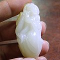 和田白玉【玉友园】山鬼+75.4克和田籽料