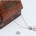 【缤美珍珠】可爱款天然珍珠吊坠，925银正圆10mm 心悦 228元！