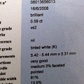 近60分名牌钻戒甩卖了，国际证书，可去专柜改款！