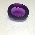不同紫色调的超大颗粒紫水晶裸石（重新上图）