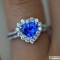 我的日常佩戴用蓝宝石戒指