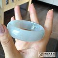 割爱，54*47冰糯飘蓝花贵妃镯！