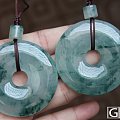 阳美翡翠-花姐-逢兴玉器：高冰飘花无事拍，高冰怀古，蝴蝶，甜甜竹节
