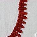 阿卡（AKA）红珊瑚项链手链一套 46克