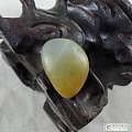【暖枫阁】今天淘的一个和田玉小籽料原石，15.6g