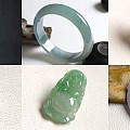 【爱翡翠】9月1日 18款 满绿佛公 蓝水戒面 新品五折限时促销