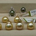 2014.6.13：一批高品质的金珠吊坠 极品孔雀绿海珠 彩色淡水珍珠 日本...