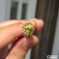 闪过黄钻的无烧黄蓝宝 2.08ct