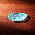 海蓝原石长5厘米