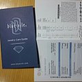 blue nile代购的裸钻，signature ideal切工