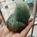 开料直播 两块水石料子和几手飘绿片料赏析