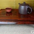 老红木老料榫卯案几 独板大底座 精工茶桌