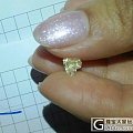 新入小黄钻~人生第一颗 fy 0.45ct 心形，照片照的好白5555