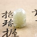 6月16日更新 【素手握玉暖.嬉戏】三面童子 勒子和田玉 天然玉石玉器