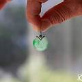 【Lori&amp;Alina珠宝艺术】鲜绿宝瓶平安扣美坠，快来看看