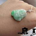 【无艳·扉玥】6.29飘阳绿布袋坐佛及黄加绿4MM珠链