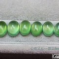 《心语宝石首饰》高品质精美绿葡萄石裸石，随意款式镶嵌美美哒！