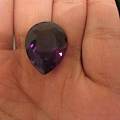 25克拉紫水晶+10克拉黄色和3克拉海蓝宝
