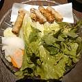 又吃越南菜 麻油鸡，春卷，越南米粉