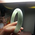 新买的镯子，菜鸟一个，大家帮看看吧！