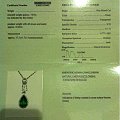 大家帮看看这颗祖母绿成色如何（7.6ct，有台湾证书）